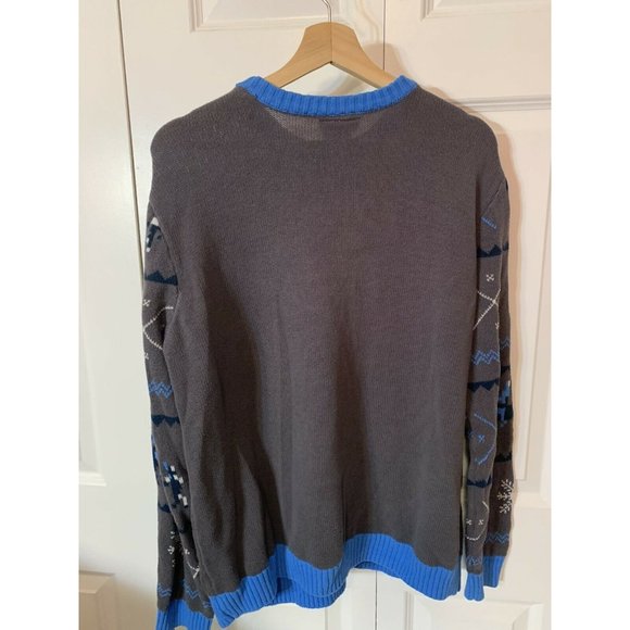 Game of Thrones Silent Night King Ugly Christmas Sweater Size M Men Gray… - Picture 9 of 9